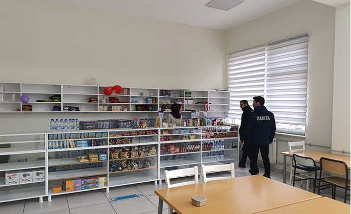 Hendek Zabıtasından Okul Kantinlerine Sıkı Denetim