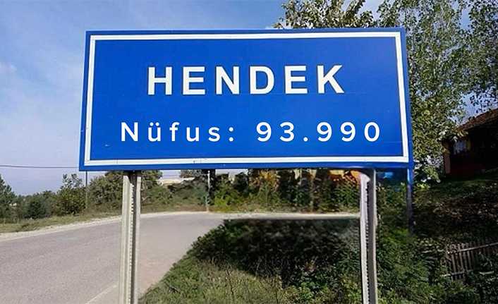Hendek’in Nüfusu 93.900’a Yükseldi