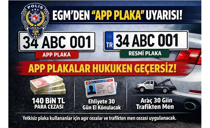 Araç Sahiplerinin Dikkatine, Plakanız Standartlara Uygun mu?